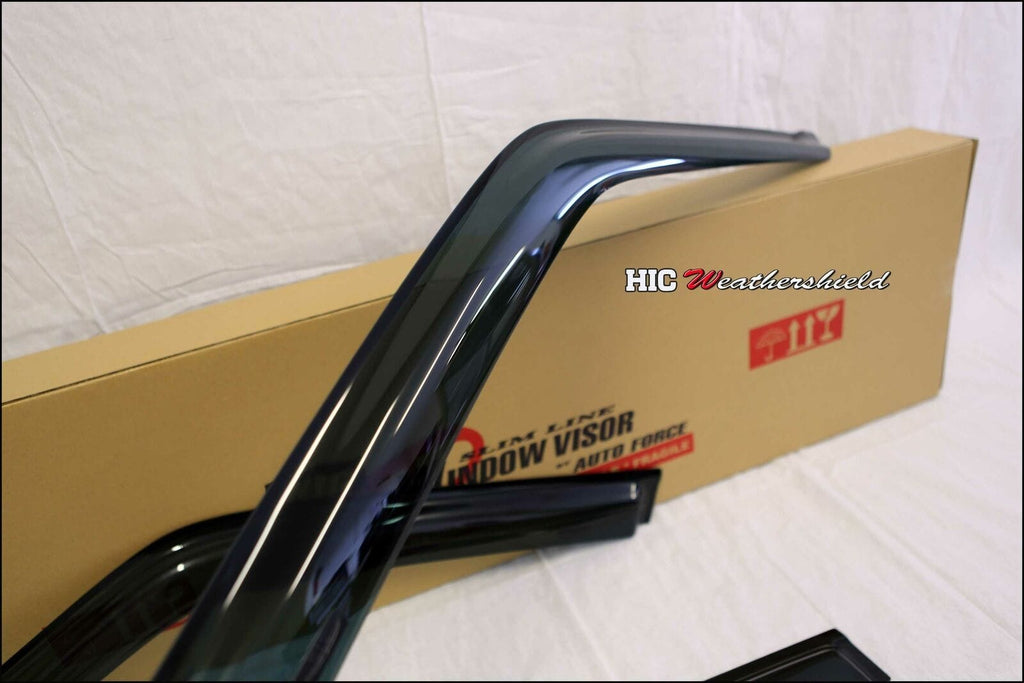 Installed View - Land Rover Freelander 5-Door (1997-2006): Premium Window Visors