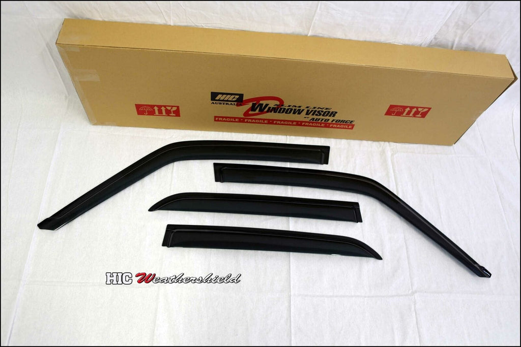 Installed View - Land Rover Freelander 5-Door (1997-2006): Premium Window Visors