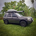 Installed View - Land Rover Freelander 5-Door (1997-2006): Premium Window Visors
