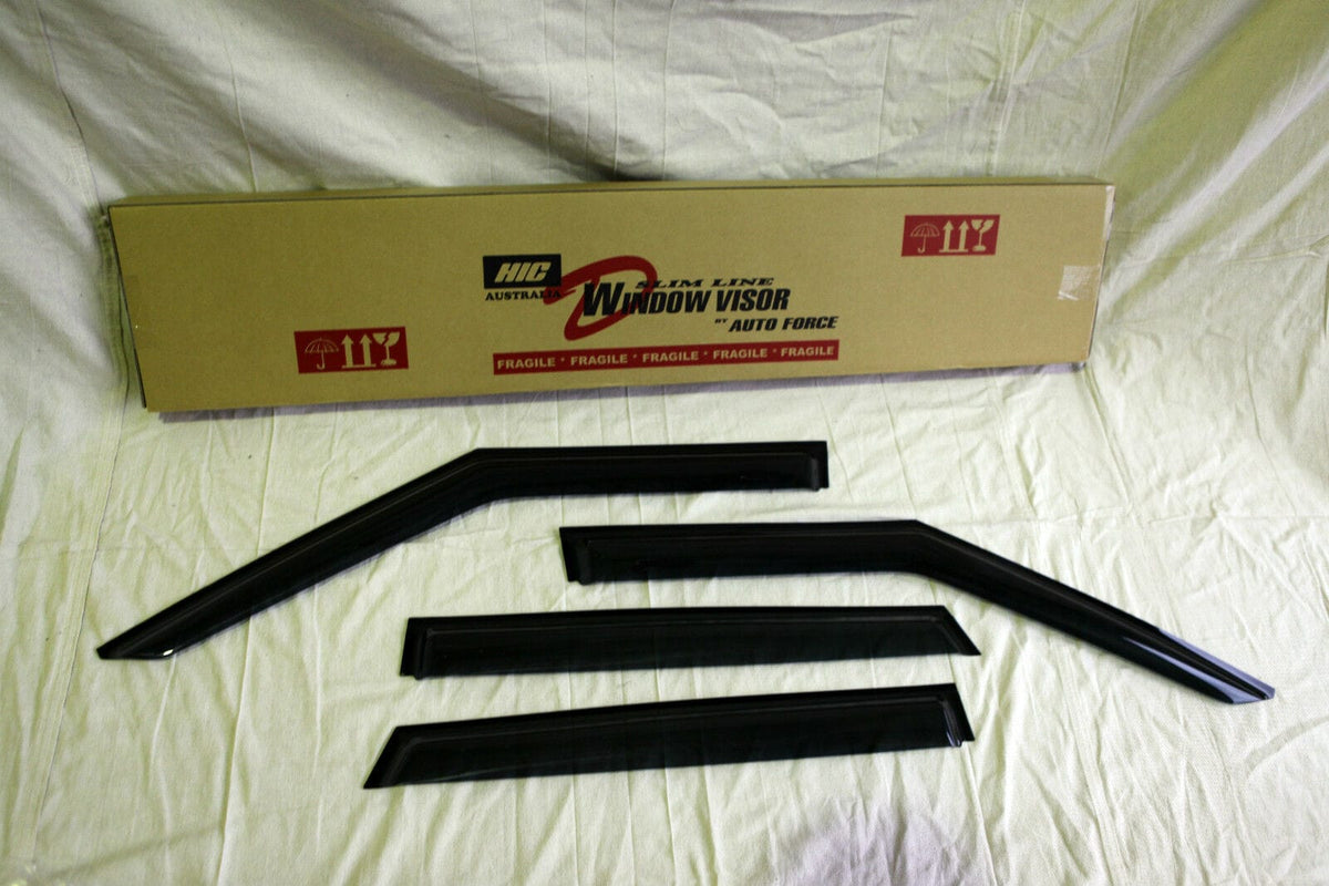 Installed View - Land Rover Range Rover Evoque (2011-2018): Premium Window Visors