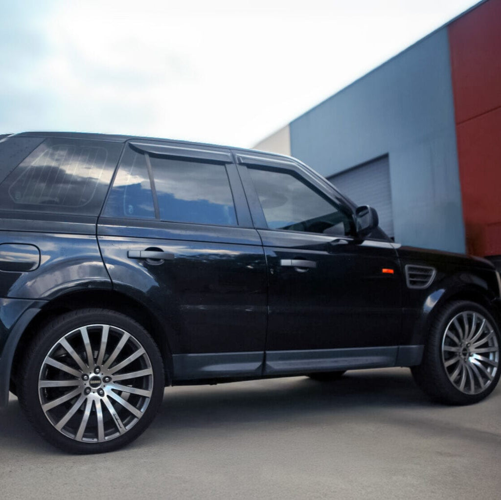 Installed View - Land Rover Range Rover Sport (2005-2013): Premium Window Visors