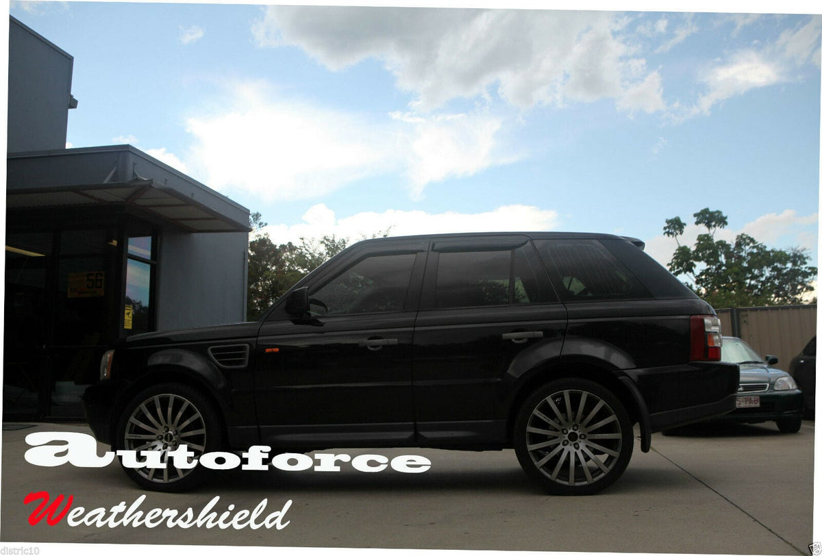 Installed View - Land Rover Range Rover Sport (2005-2013): Premium Window Visors