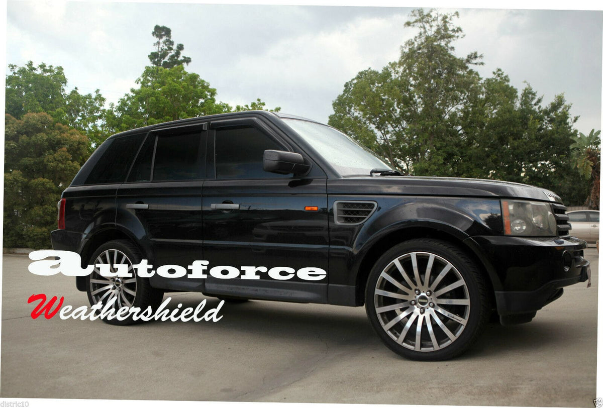Installed View - Land Rover Range Rover Sport (2005-2013): Premium Window Visors