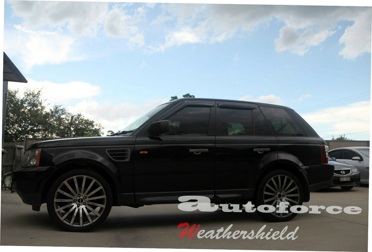 Installed View - Land Rover Range Rover Sport (2005-2013): Premium Window Visors