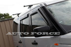 Installed View - Land Rover Range Rover Vogue L322 (2002-2012): Premium Window Visors