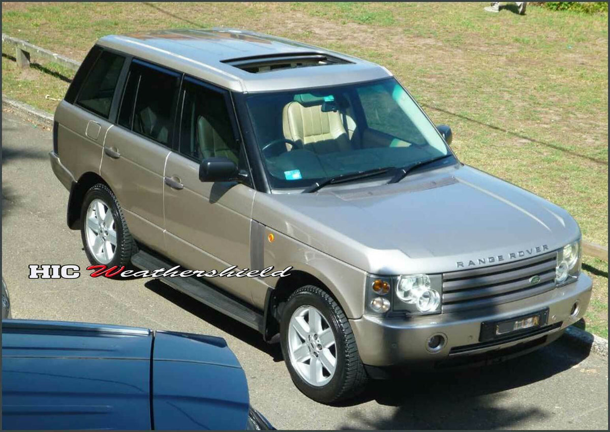 Installed View - Land Rover Range Rover Vogue L322 (2002-2012): Premium Window Visors