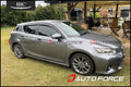 Installed View - Lexus CT200h (2011-2021): Premium Window Visors