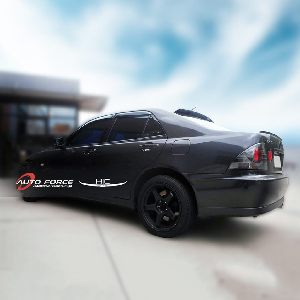 Installed View - Lexus IS200 / IS300 (1998-2005): Premium Window Visors