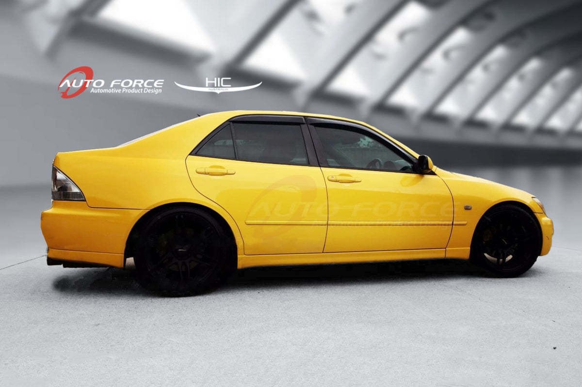 Installed View - Lexus IS200 / IS300 (1998-2005): Premium Window Visors