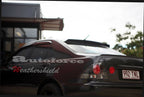 Installed View - Lexus IS200 IS300 / Toyota Altezza Sedan (1998-2005): Premium Roof Spoiler