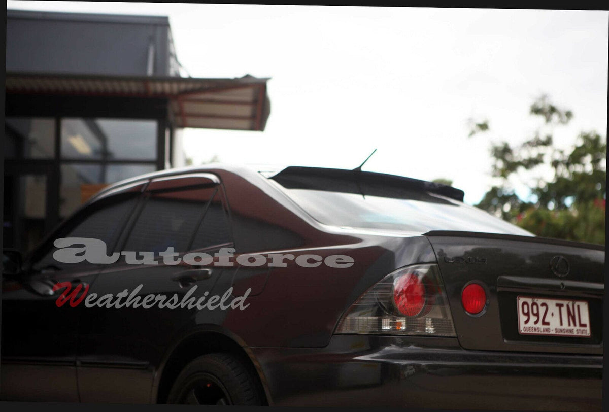 Installed View - Lexus IS200 IS300 / Toyota Altezza Sedan (1998-2005): Premium Roof Spoiler