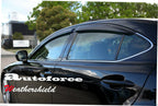 Installed View - Lexus IS250 / IS350 (2006-2013): Premium Window Visors