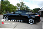 Installed View - Lexus IS250 / IS350 (2006-2013): Premium Window Visors