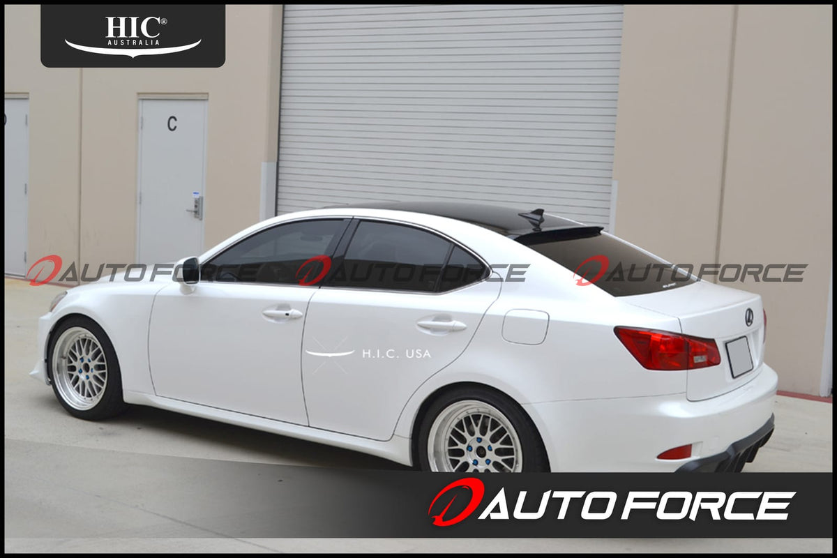 Installed View - Lexus IS250 IS350 / Toyota Altezza Sedan (2006-2012): Premium Roof Spoiler