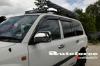 Installed View - Lexus LX470 (1998-2007): Premium Window Visors