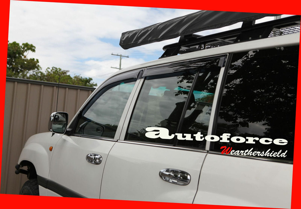Installed View - Lexus LX470 (1998-2007): Premium Window Visors