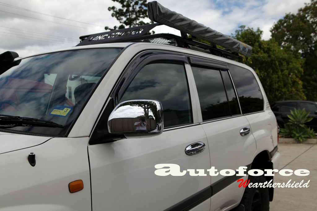 Installed View - Lexus LX470 (1998-2007): Premium Window Visors