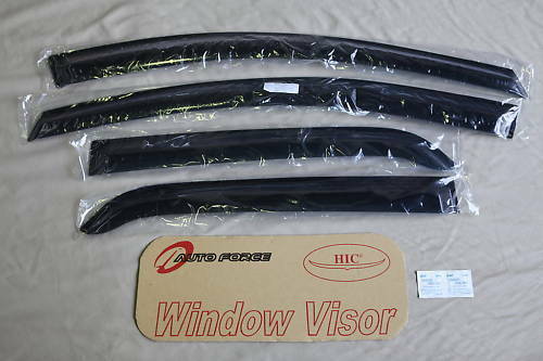 Installed View - Mazda 2 Hatch (2007-2014): Premium Window Visors