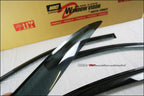 Installed View - Mazda 3 BK Sedan (2004-2009): Premium Window Visors