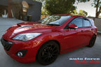 Installed View - Mazda 3 BL Hatch (2009-2013): Premium Window Visors