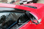 Installed View - Mazda 3 BL Sedan (2009-2013): Premium Window Visors