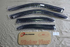 Installed View - Mazda 3 BL Sedan (2009-2013): Premium Window Visors