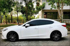 Installed View - Mazda 3 BM Sedan & Hatch (2014-2019): Premium Window Visors