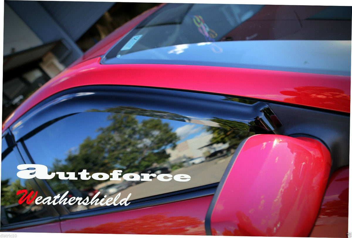 Installed View - Mazda 6 GG/GY Hatch (2002-2007): Premium Window Visors