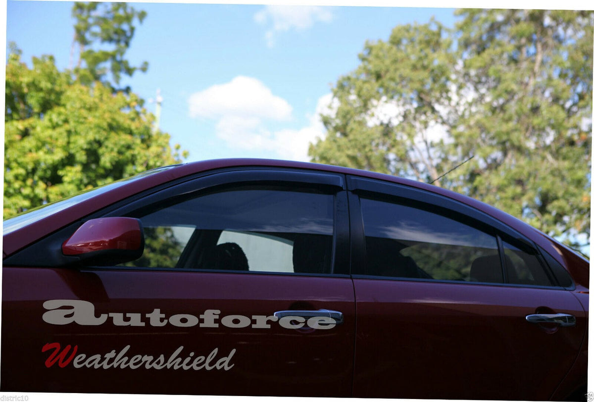 Installed View - Mazda 6 GG/GY Hatch (2002-2007): Premium Window Visors