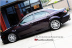 Installed View - Mazda 6 GG/GY Sedan (2002-2007): Premium Window Visors