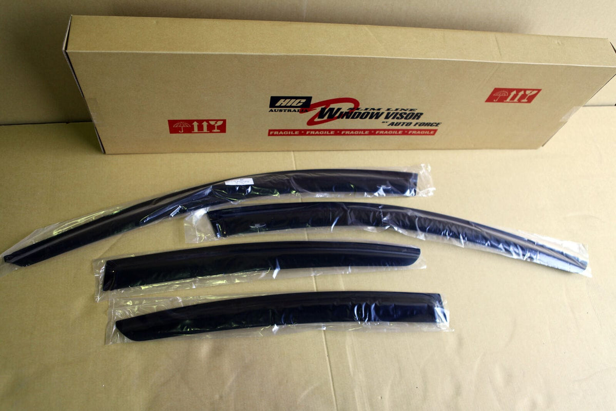 Installed View - Mazda 6 GH Sedan (2007-2012): Premium Window Visors