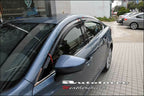 Installed View - Mazda 6 GH Sedan (2007-2012): Premium Window Visors