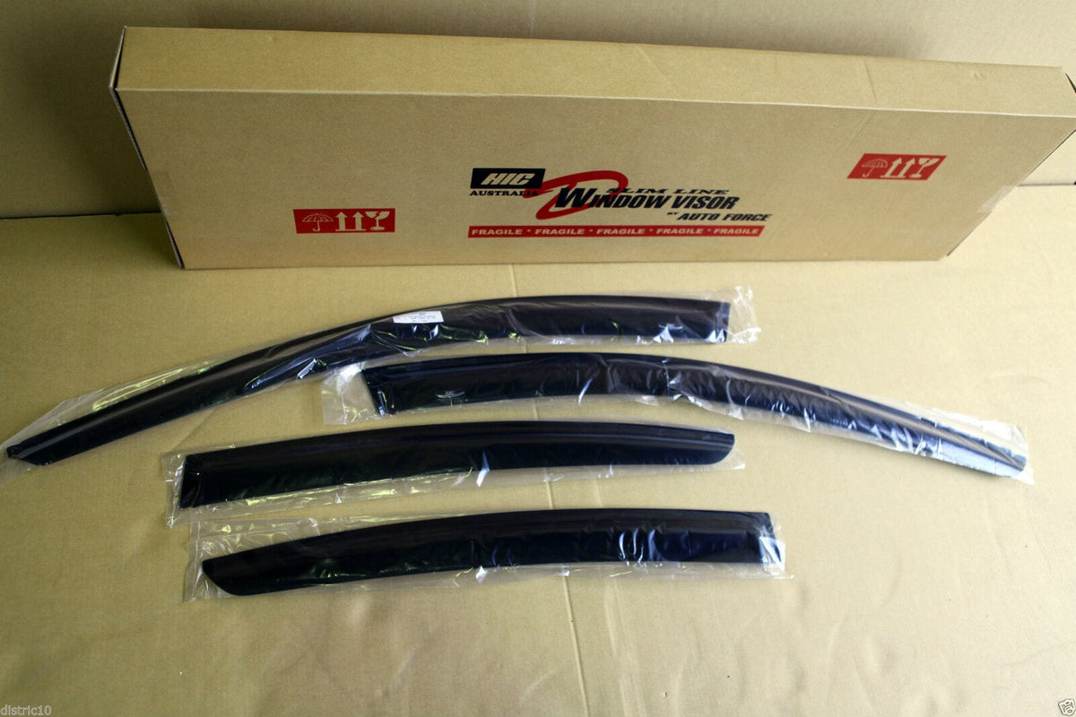 Installed View - Mazda 6 GJ/GL Sedan (2012-2022): Premium Window Visors