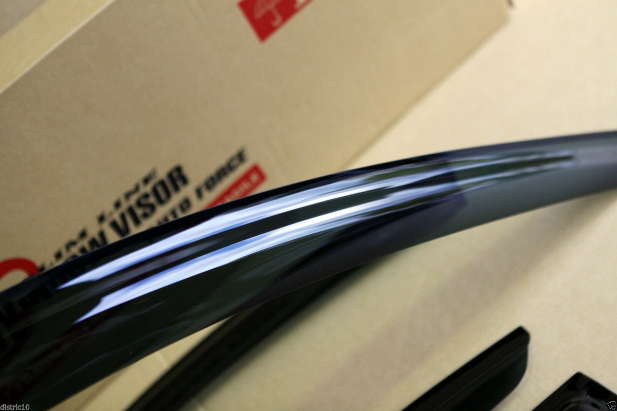 Installed View - Mazda 6 GJ/GL Sedan (2012-2022): Premium Window Visors
