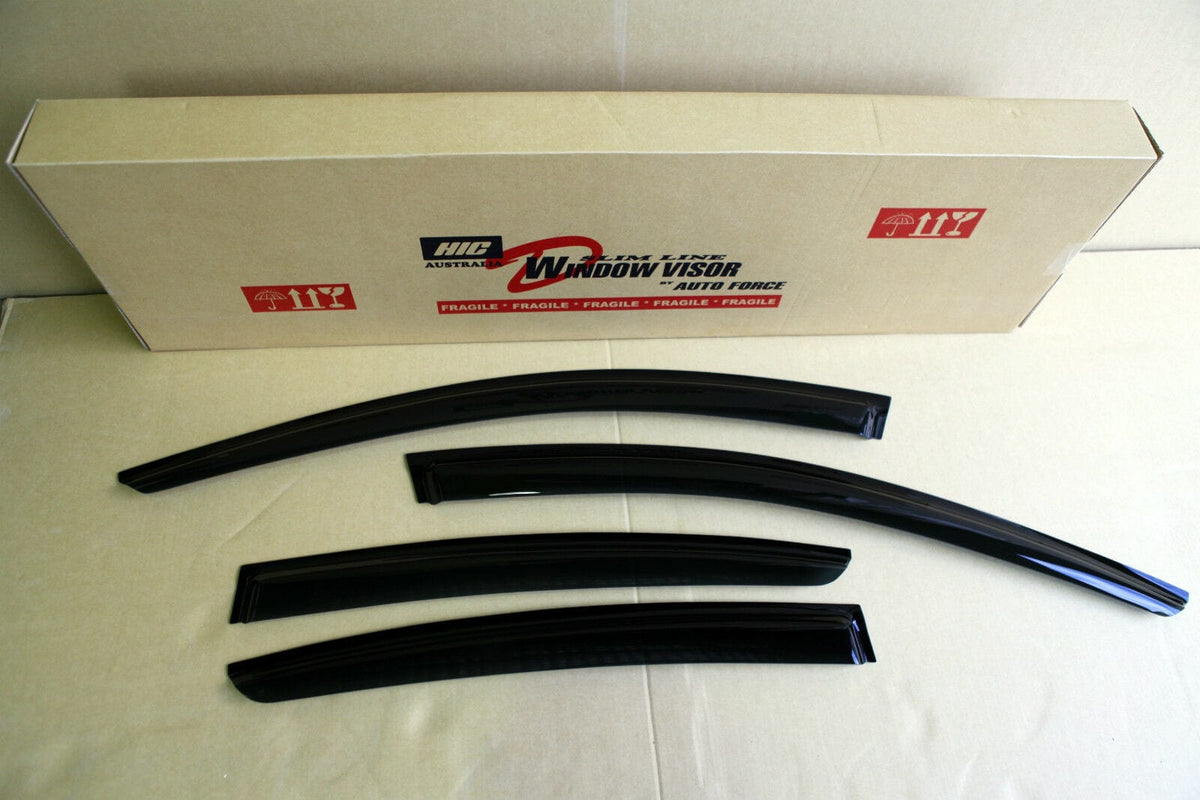 Installed View - Mazda 6 GJ/GL Sedan (2012-2022): Premium Window Visors