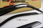 Installed View - Mazda BT-50 UN Dual Cab (2006-2011): Premium Window Visors
