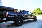 Installed View - Mazda BT-50 UN Dual Cab (2006-2011): Premium Window Visors