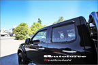 Installed View - Mazda BT-50 UN Dual Cab (2006-2011): Premium Window Visors