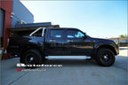 Installed View - Mazda BT-50 UN Dual Cab (2006-2011): Premium Window Visors