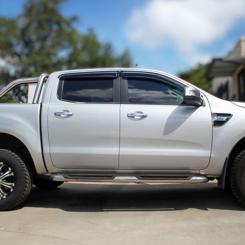 Installed View - Mazda BT50 (2011-2019): Premium Window Visors