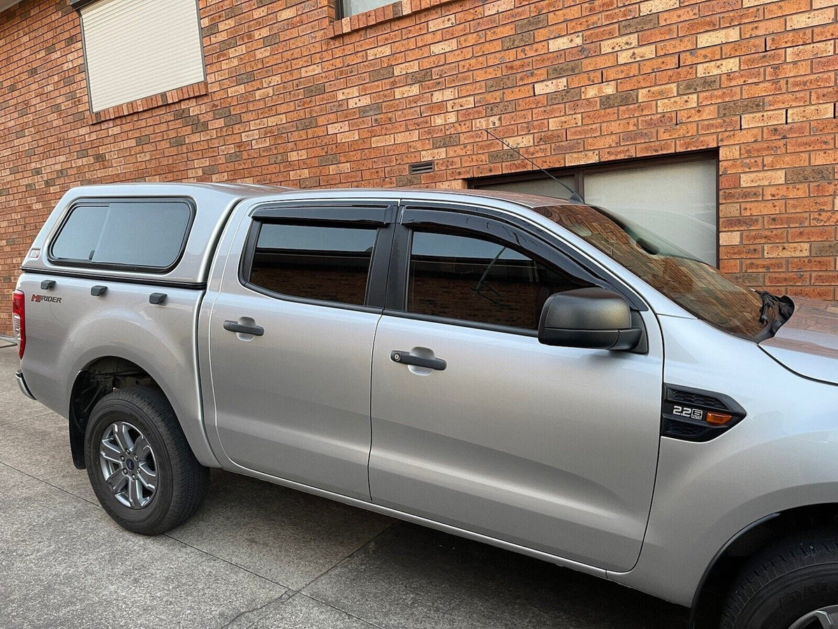 Installed View - Mazda BT50 (2011-2019): Premium Window Visors