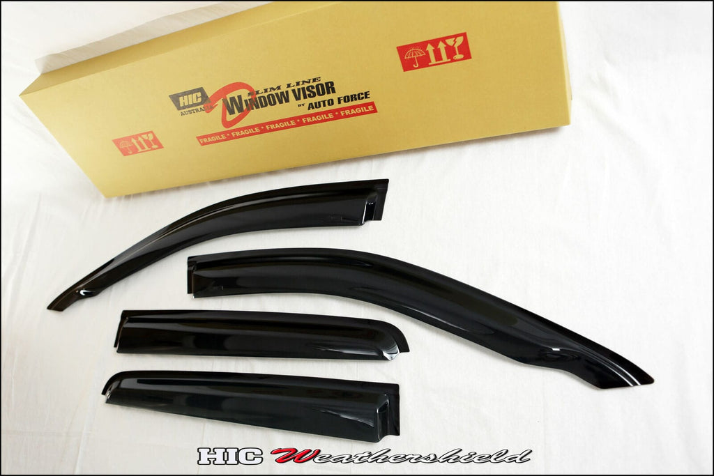 Installed View - Mazda BT50 (2011-2019): Premium Window Visors