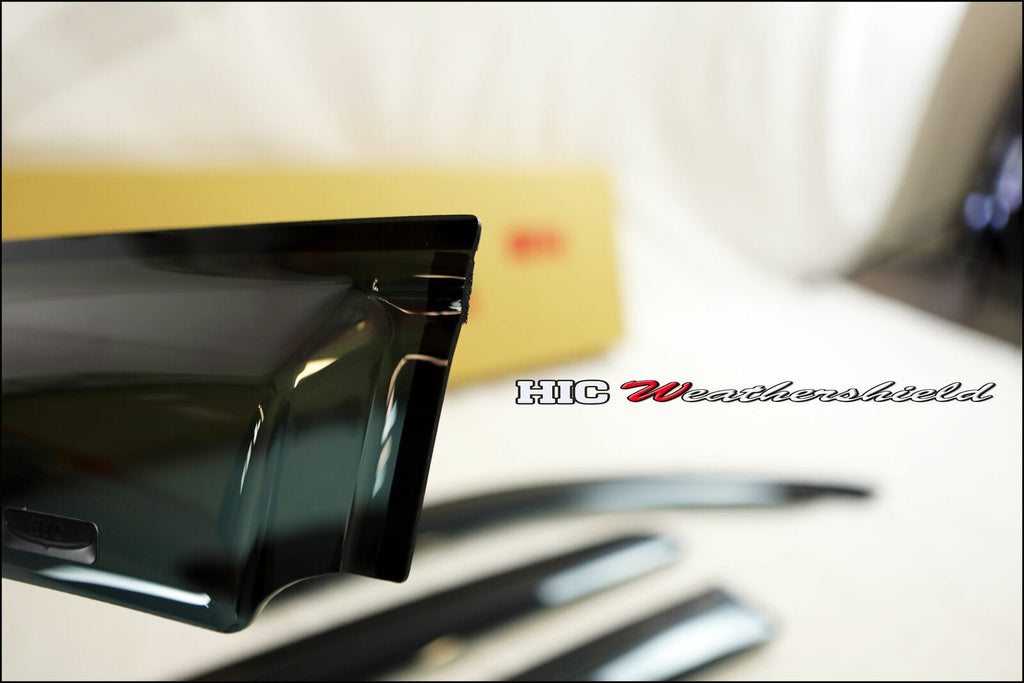 Installed View - Mazda BT50 (2011-2019): Premium Window Visors