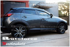 Installed View - Mazda CX-3 DK (2015-2021): Premium Window Visors