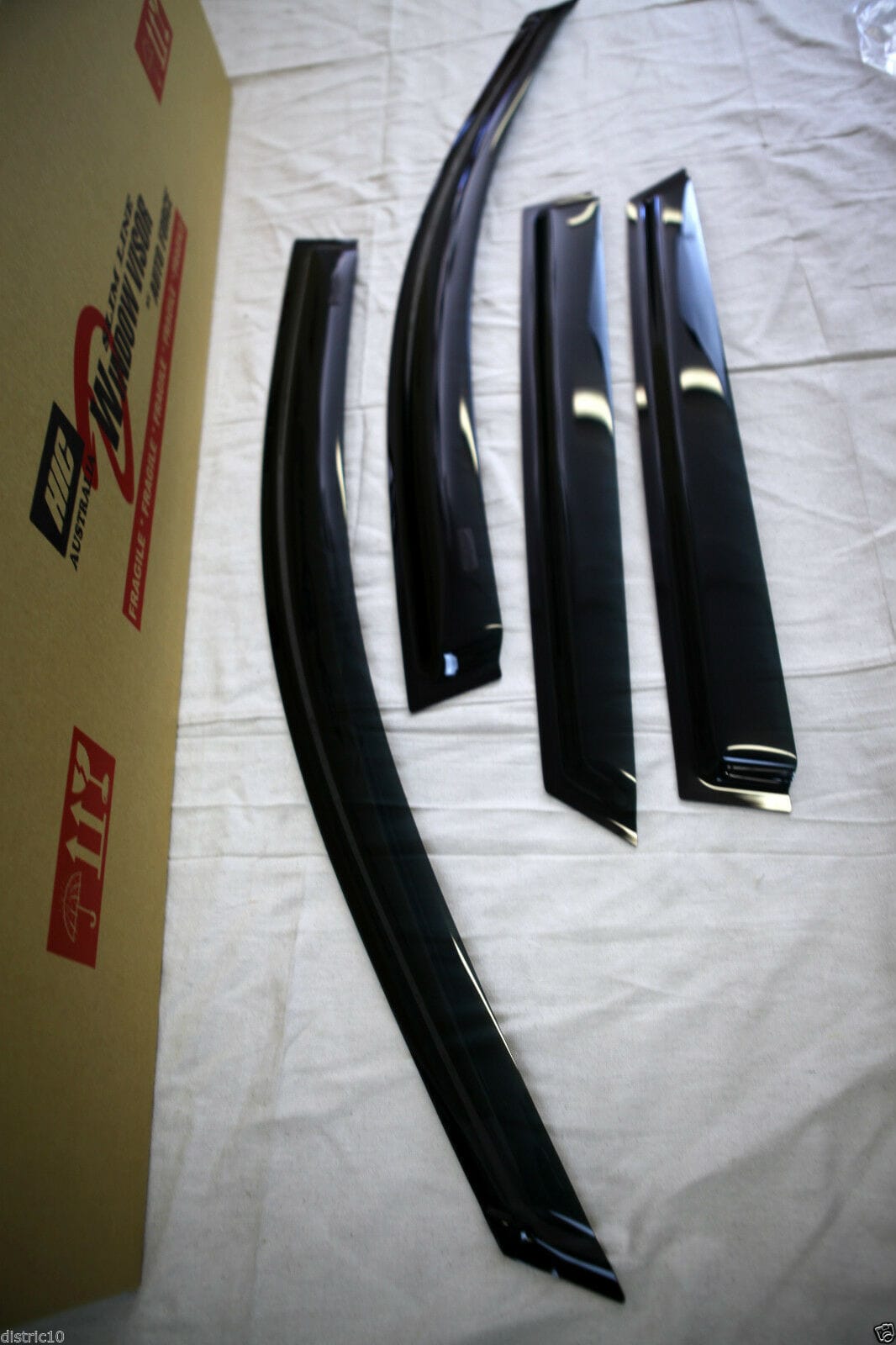 Installed View - Mazda CX-3 DK (2015-2021): Premium Window Visors