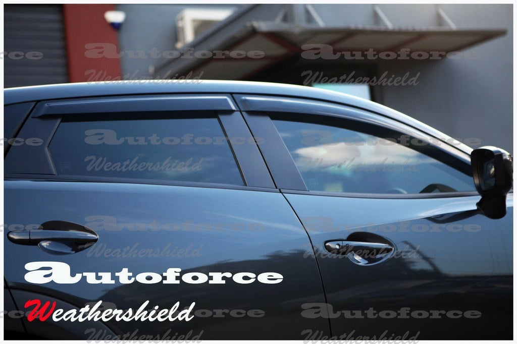 Installed View - Mazda CX-3 DK (2015-2021): Premium Window Visors