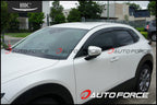 Installed View - Mazda CX-30 DM (2019-2022): Premium Window Visors