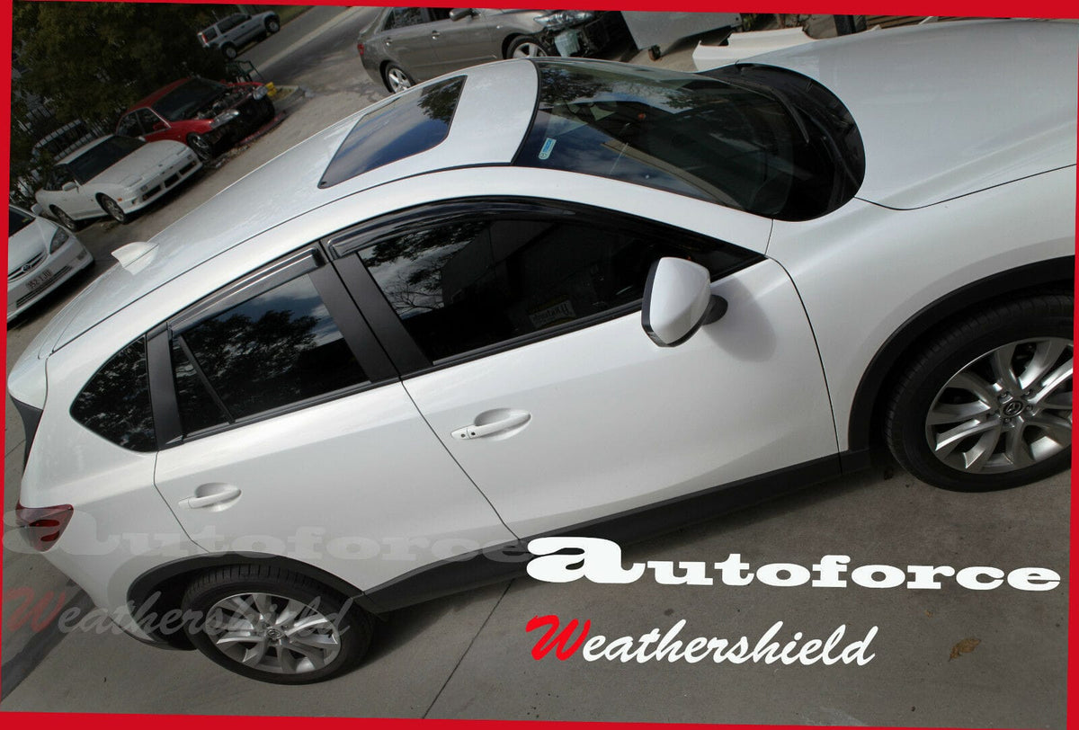 Installed View - Mazda CX-5 KE (2012-2017): Premium Window Visors