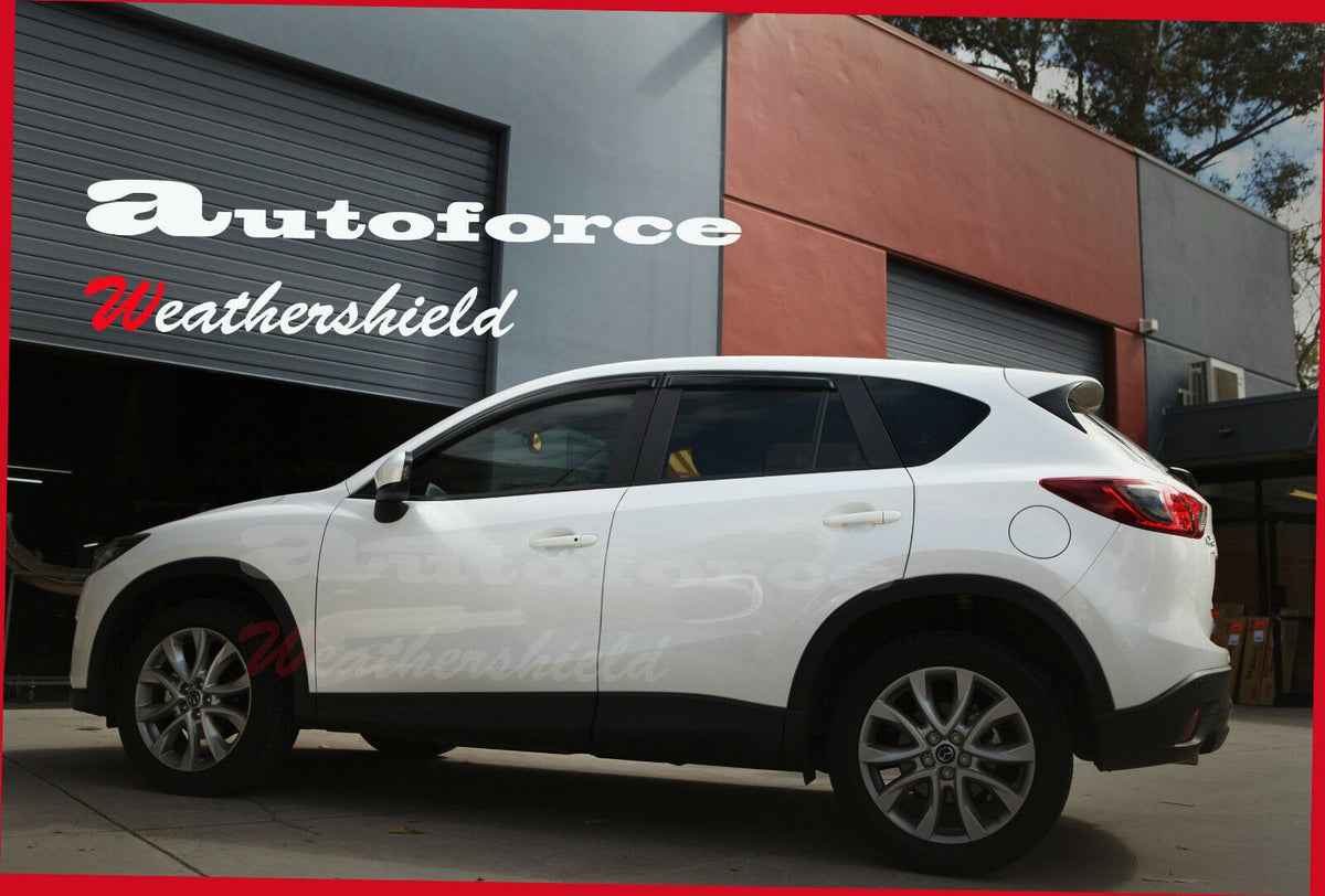 Installed View - Mazda CX-5 KE (2012-2017): Premium Window Visors