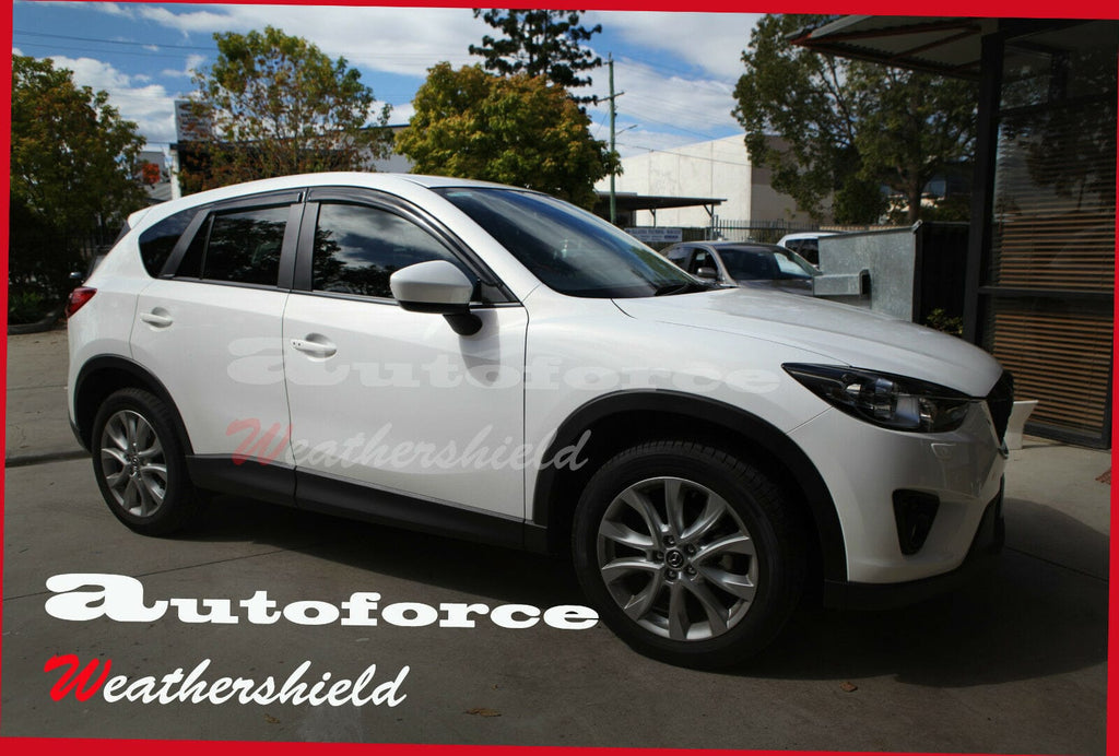 Installed View - Mazda CX-5 KE (2012-2017): Premium Window Visors